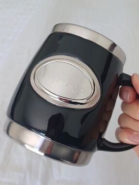 Engraved "Pop Pop" Large Insulated Thermal Mug